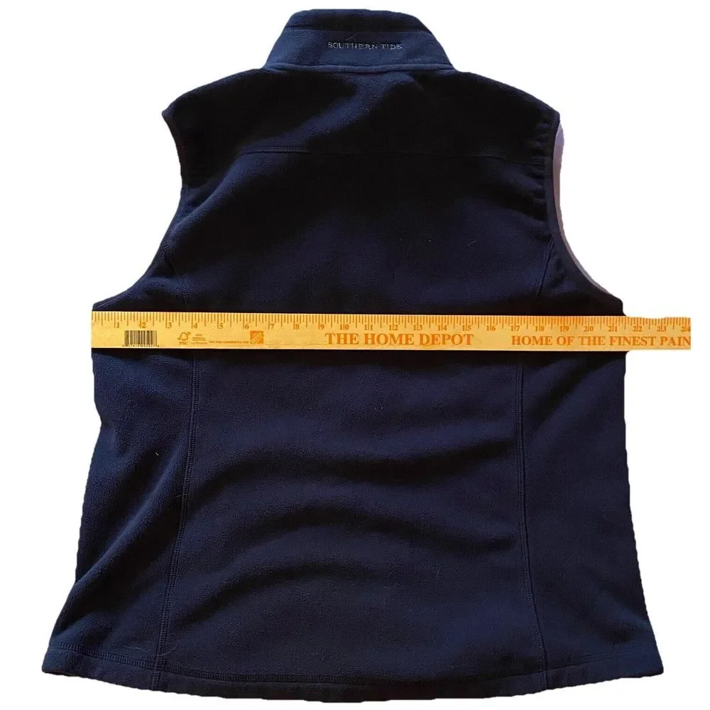 SOUTHERN TIDE‎ Boys Hucksley Vest True NAVY Blue Size Large L 12 14 GUC UNIFORM